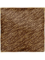 SILK SCARF 65 / LEOPARD ZEBRA