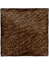 SILK SCARF 65 / LEOPARD ZEBRA