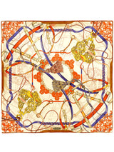 SILK SCARF 88 / TASSEL STIRRUP