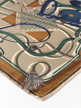 <シルクスカーフ88>コラージュジョッキー