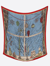 <ウールシルクストールヘリンボーン織120>ヒュッゲ