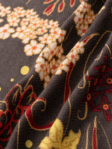 WOOL SILK STOLE HERRINGBONE WEAVE 120 / FLOSIS