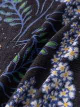 WOOL SILK STOLE HERRINGBONE WEAVE 120 / FLOSIS