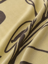 WOOL SILK STOLE HERRINGBONE WEAVE 120 / POETIC