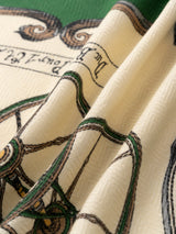 <ウールシルクストールヘリンボーン織120>キャリッジ