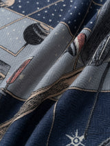 <ウールシルクストールヘリンボーン織120>プラネタリーバルーン