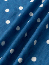 <ウールシルクストールヘリンボーン織120>ジオメドット