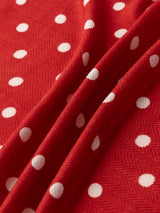 <ウールシルクストールヘリンボーン織120>ジオメドット