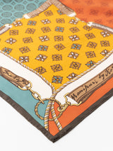 <シルクスカーフ65>クレストベルト