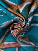 <シルクスカーフ88>コラージュジョッキー