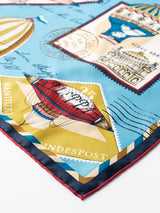 <シルクスカーフ65>タンブル