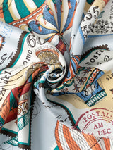 <シルクスカーフ65>タンブル