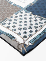 <シルクスカーフ65>クレストベルト