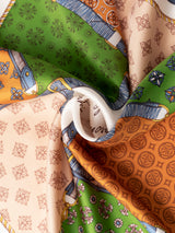 <シルクスカーフ88>クレストベルト