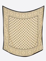 <ウールシルクストールヘリンボーン織120>ジオメドット