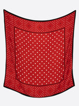 <ウールシルクストールヘリンボーン織120>ジオメドット