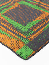 <シルクスカーフ65>ミックスドット3