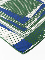 <シルクスカーフ65>ミックスドット3