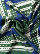 <シルクスカーフ65>ミックスドット3