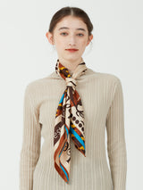 <シルクスカーフ88>ポエティック