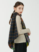 WOOL SILK W MUFFLER / HOT WINE