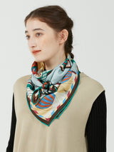 <シルクスカーフ88>タンブル