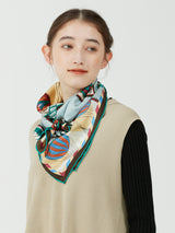 <シルクスカーフ88>タンブル