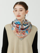 <シルクスカーフ88>オランジュリーガーデン