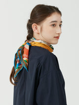 <シルクスカーフ88>タンブル