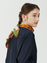 <シルクスカーフ88>クレストベルト