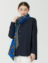 <ウールシルクWマフラー>トルクメン