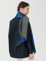 <ウールシルクWマフラー>トルクメン