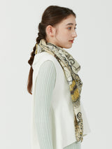 <ウールシルクストールヘリンボーン織120>プラネタリーバルーン