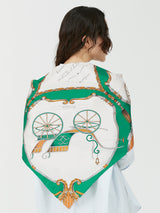 SILK SCARF 88 / CARRIAGE