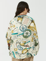 WOOL SILK STOLE HERRINGBONE WEAVE 120 / HOT WINE