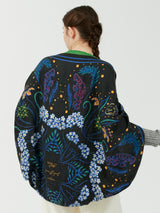 WOOL SILK STOLE HERRINGBONE WEAVE 120 / FLOSIS