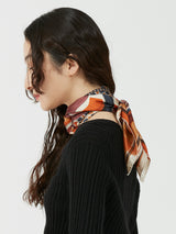 <シルクスカーフ88>コラージュジョッキー