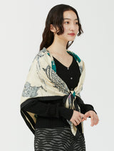 <ウールシルクストールヘリンボーン織120>ヴィレトワレ