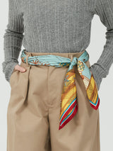 <シルクスカーフ88>ヒュッゲ