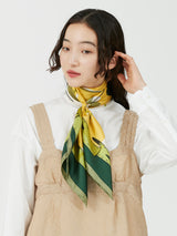 <シルクスカーフ88>コラージュローズ