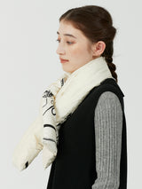 <中綿マフラー>バブル