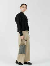 QUILTED TOTE BAG S / ABSTRACT