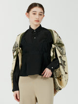 <ウールシルクストールヘリンボーン織120>ヴィレトワレ