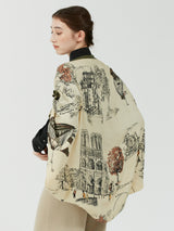 <ウールシルクストールヘリンボーン織120>ヴィレトワレ