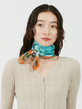 <シルクスカーフ88>コラージュケピ