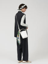 LEATHER BAGS M / WHITE