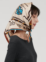 SILK SCARF 65 / POETIC