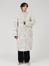 <キルティングスタンドロングシャツ>マウンテン