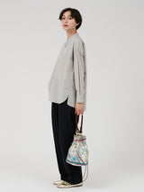 <シルク柄バケツバッグ>サムウェア