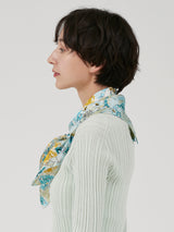 <シルクスカーフ65>オランジュリーガーデン